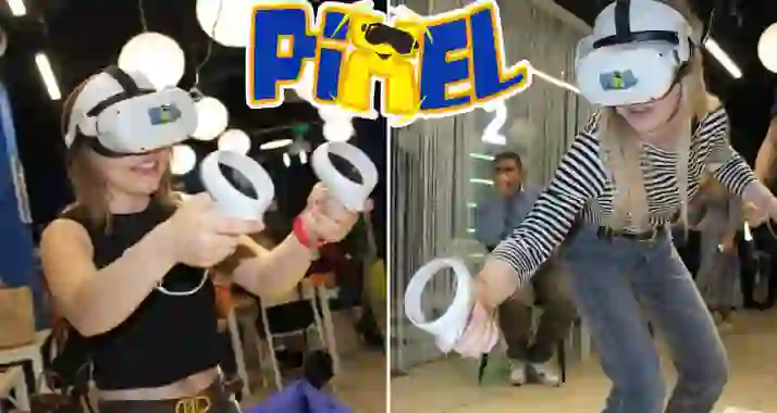 Скидки до 50% на игры в VR PIXEL