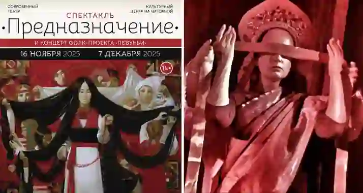 Скидка 20% на спектакль «Предназначение» и концерт фолк-проекта «Певуньи»