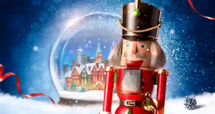 Скидка 40% на новогоднюю елку с музыкальным спектаклем  «Щелкунчик»