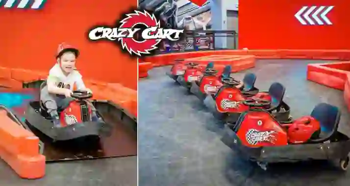 От 550 р. за заезды на дрифт-карте в развлекательном центре Crazy Cart