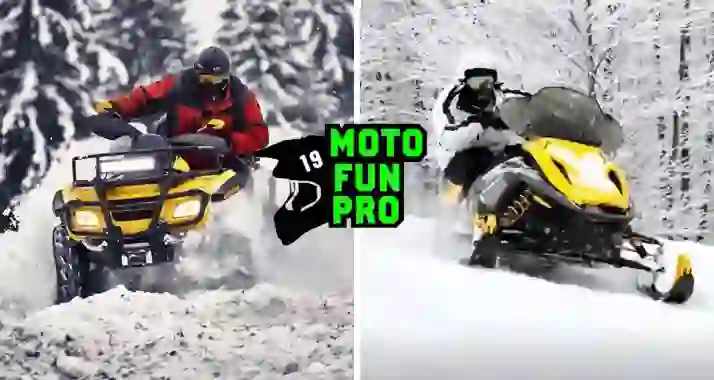 Скидка 50% на прокат снегохода у Пасторского озера