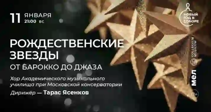 Скидка 30% на концерт «Рождественские звезды: от барокко до джаза»