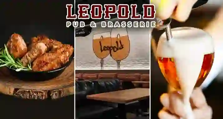 Скидка 30% на меню в Leopold Pub на Рубинштейна