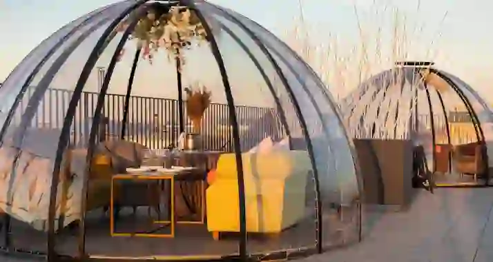 Скидка 30% на свидания в иглу на крыше